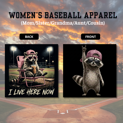 NEW ARRIVALS !!! Funny Raccoon Ballfield Dark Meme Custom Baseball Jersey