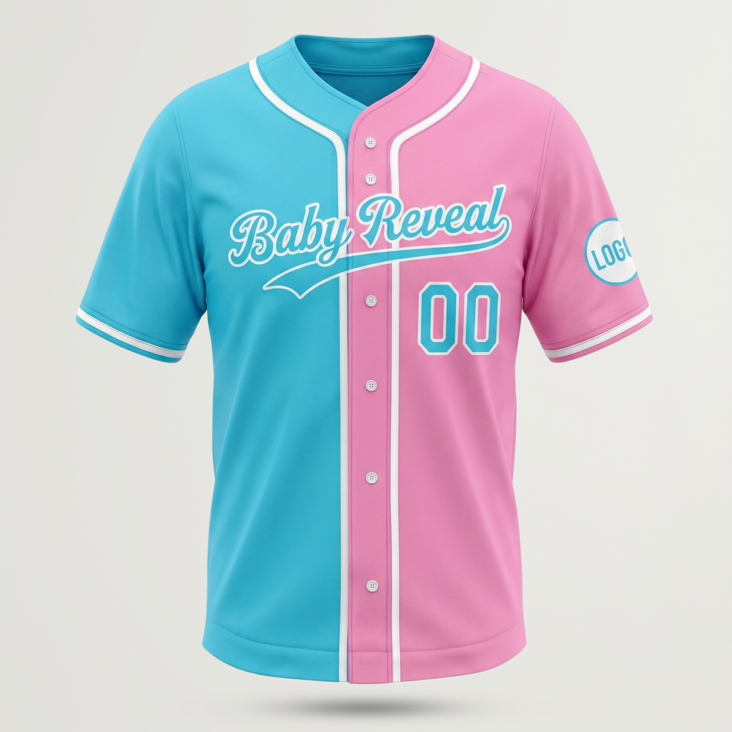 Personalized Baby Reveal Baseball Jersey | Custom Family Matching