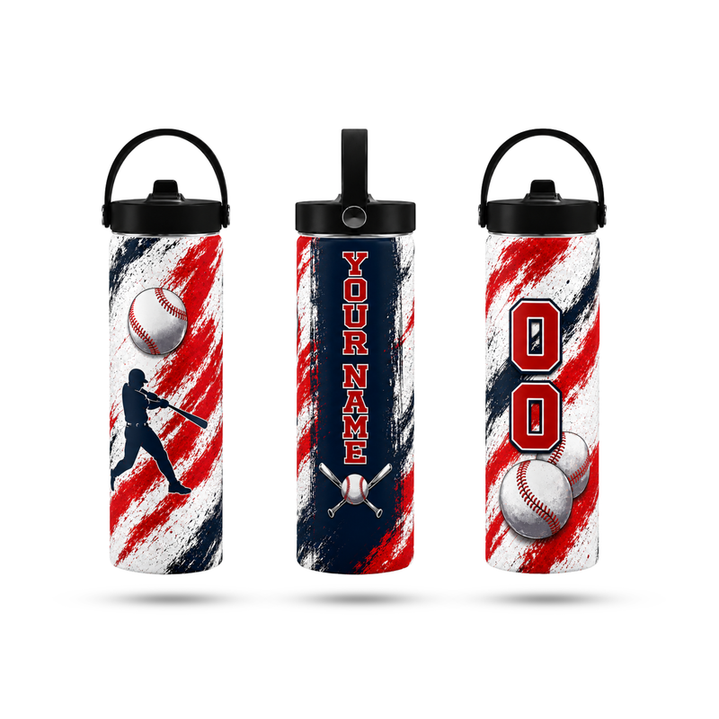 Custom Baseball Water Bottle | Perfect Match for Your Jersey