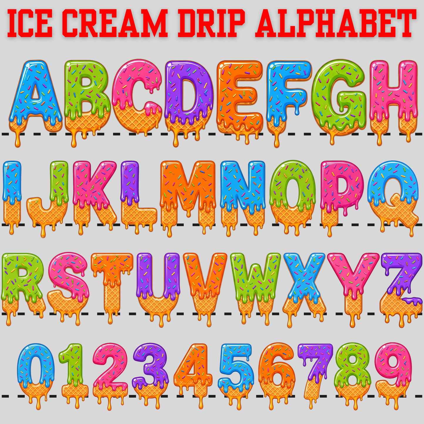Custom Back To School Ice Cream Drip Baseball Jersey For Boys