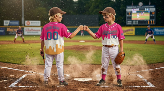 Ice Cream Drip Baseball Jersey