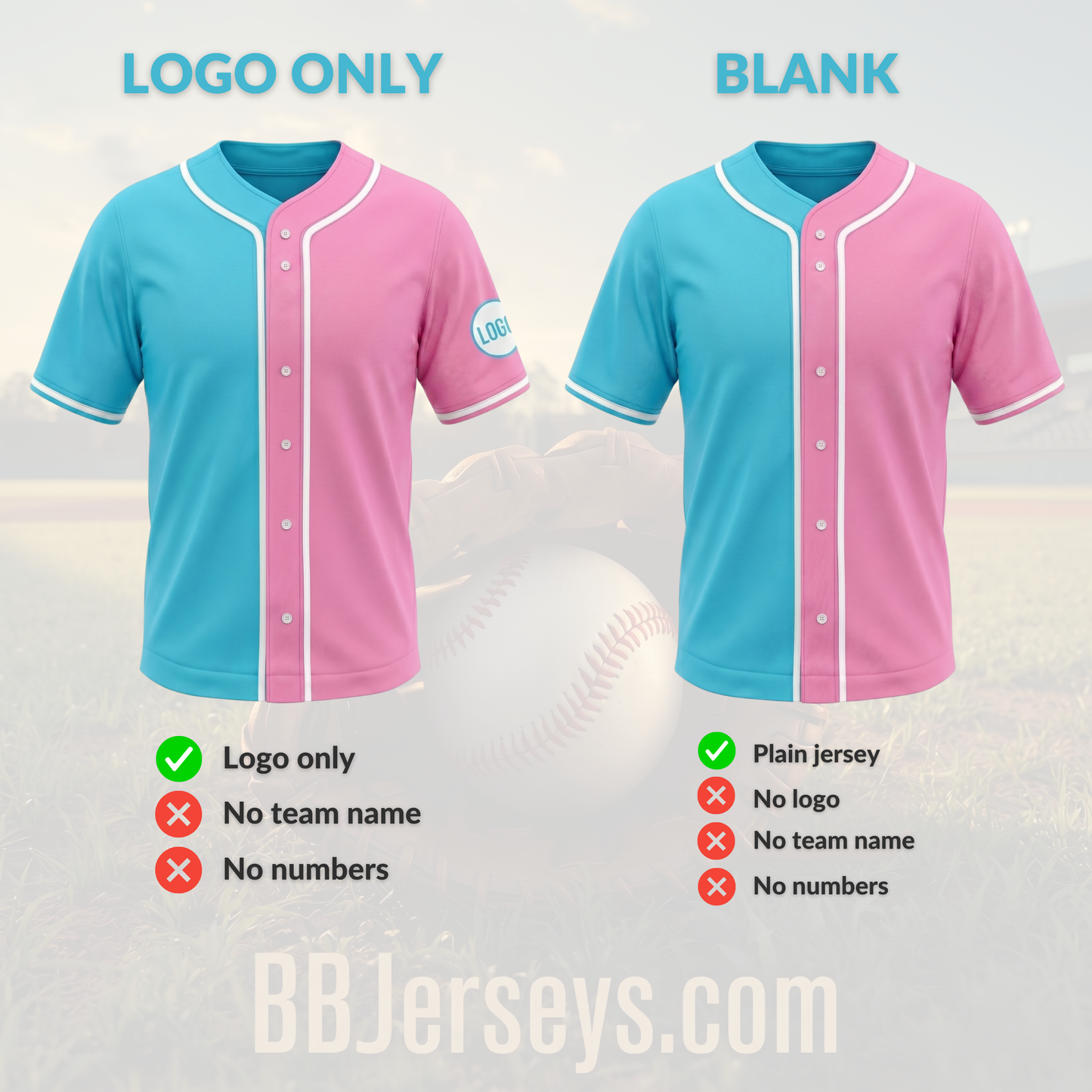 Personalized Baby Reveal Baseball Jersey | Custom Family Matching