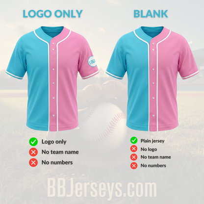 Personalized Baby Reveal Baseball Jersey | Custom Family Matching