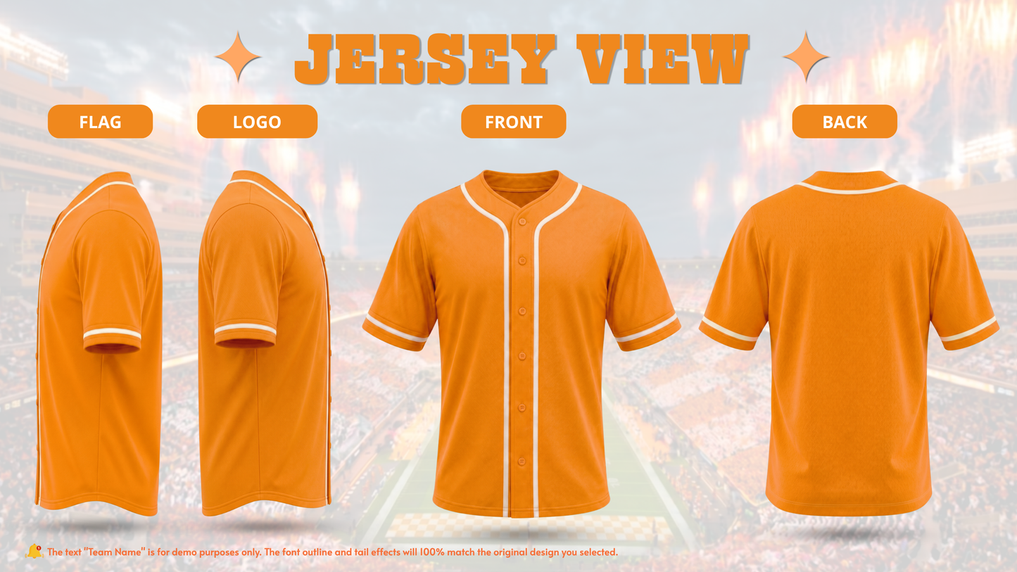 Country Music Concert 2026 Custom Baseball Jersey