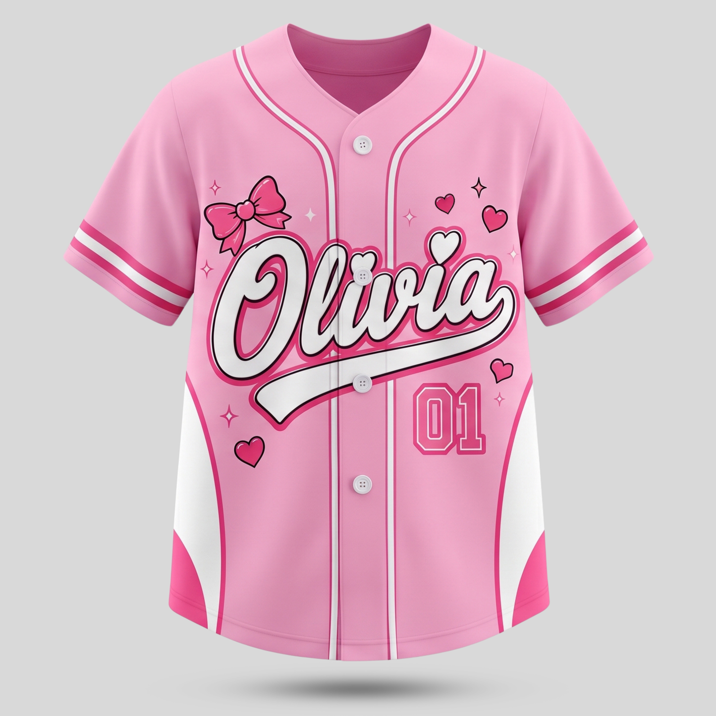 Personalized Back To School Baseball Jersey | Custom Name, Number & Grade Outfit for Girls & Boys