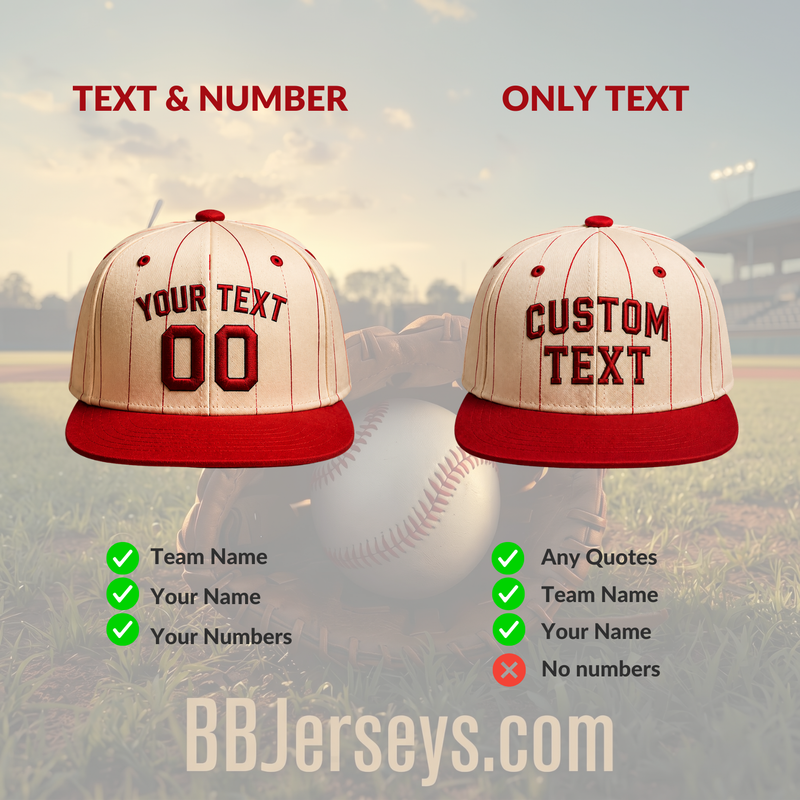 Custom 3D Print & Embroidered Baseball Cap | Complete Your Game Day Look