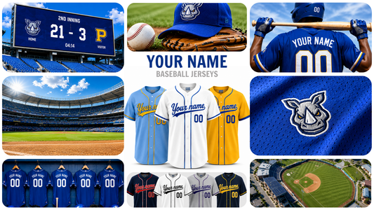 Custom Design Baseball Jersey