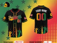 Custom Juneteenth 1865 Baseball Jersey | Personalized Name & Number