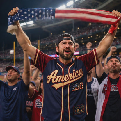 America 250th Anniversary Baseball Jersey
