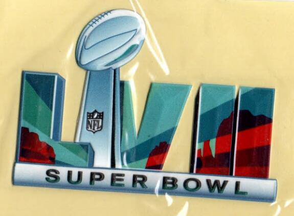 2023 Super Bowl LVII Patch Biaog