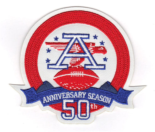 AFL 50th Anniversary Season Jersey Patch 2009 I Biaog